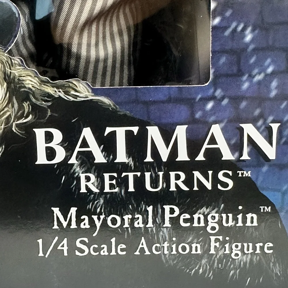 NECA Batman Returns 1/4 Scale Mayoral Penguin Danny Devito Action Figure Sealed